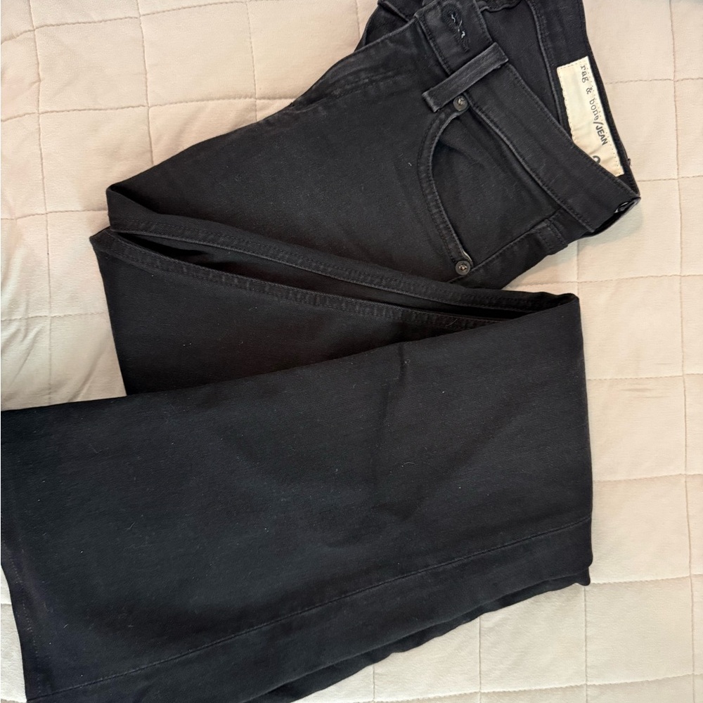 Rag & Bone High-Rise Bell Jeans